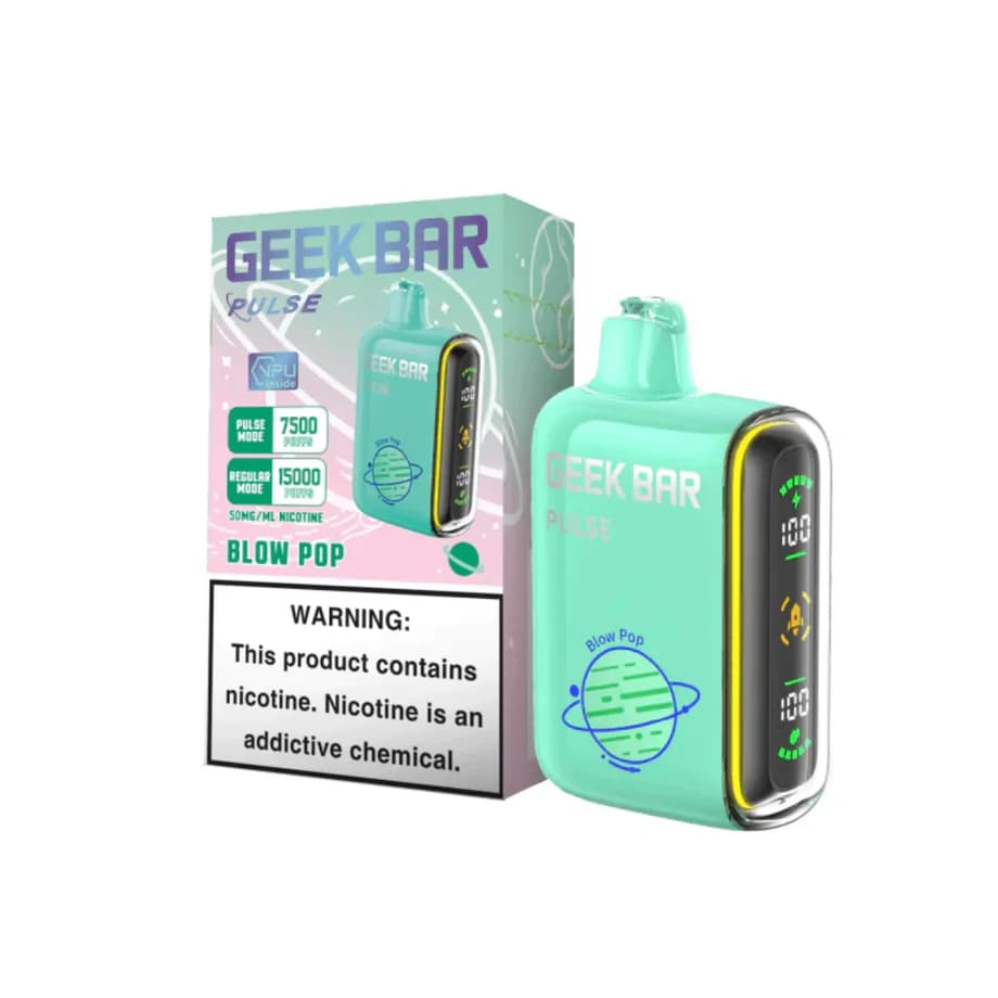 Geek Bar Blow Pop Disposable Vape – Classic Lollipop Candy Flavor