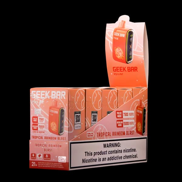 Geek Bar Pulse Tropical Rainbow Blast (5 pack)