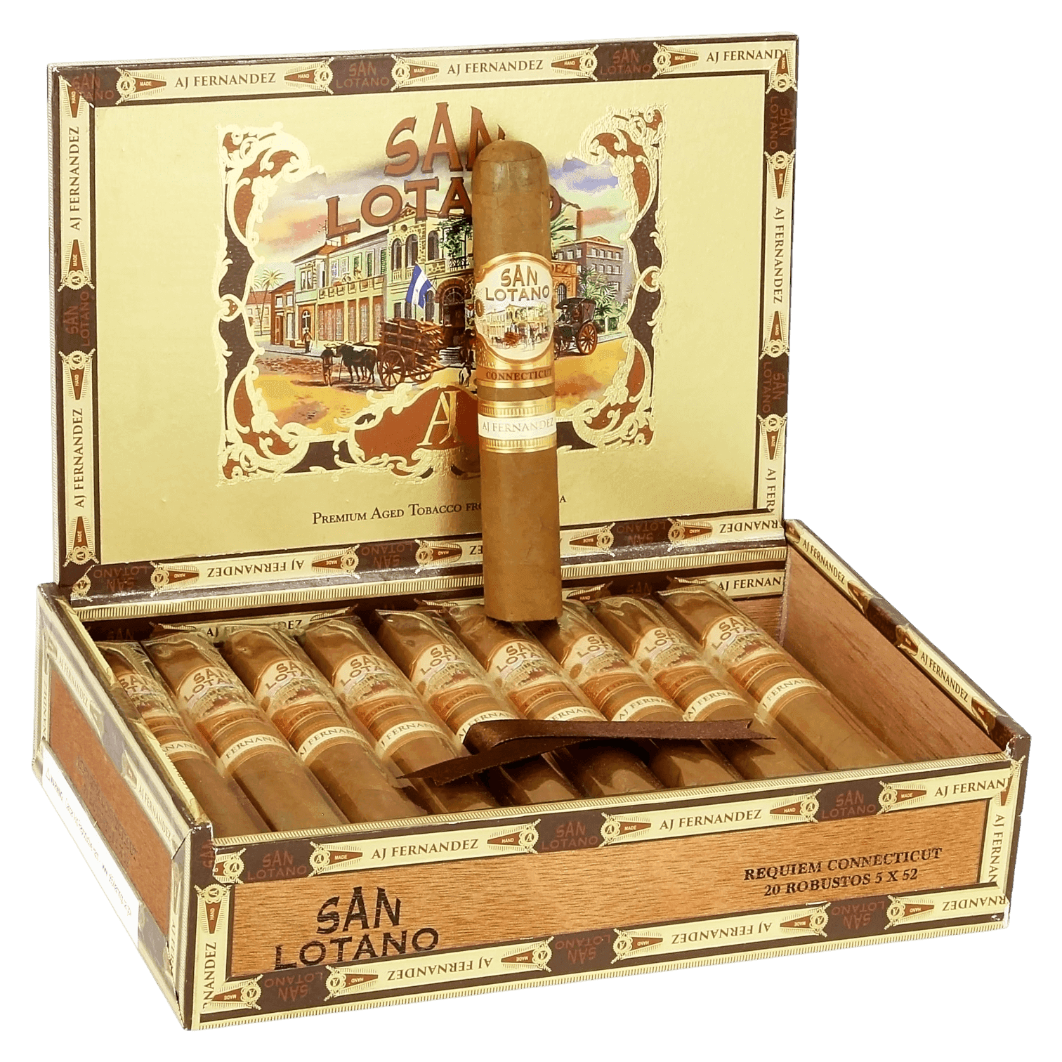 AJ Fernandez San Lotano Requiem Connecticut Robusto - Box of 20