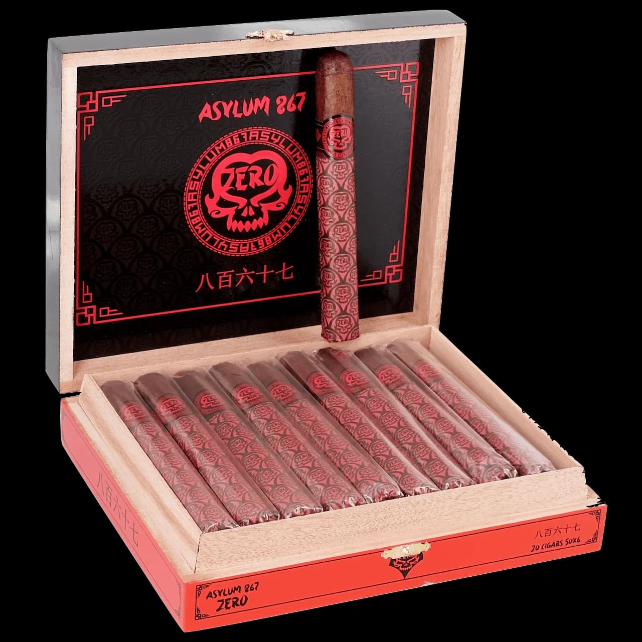 Asylum 867 - Zero - Toro - 6x50 - Box of 20
