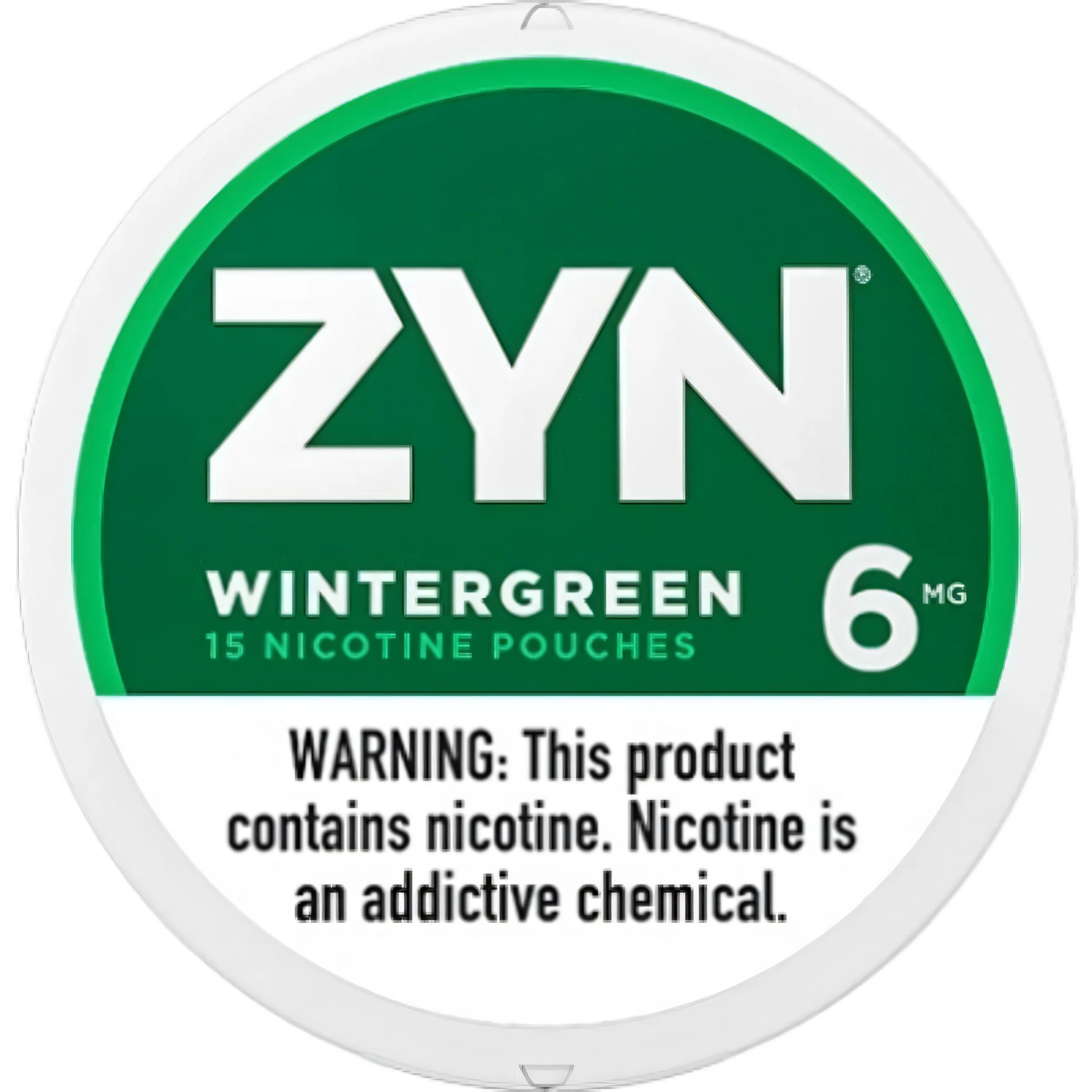 ZYN Wintergreen 6mg Nicotine Pouches (5 cans)