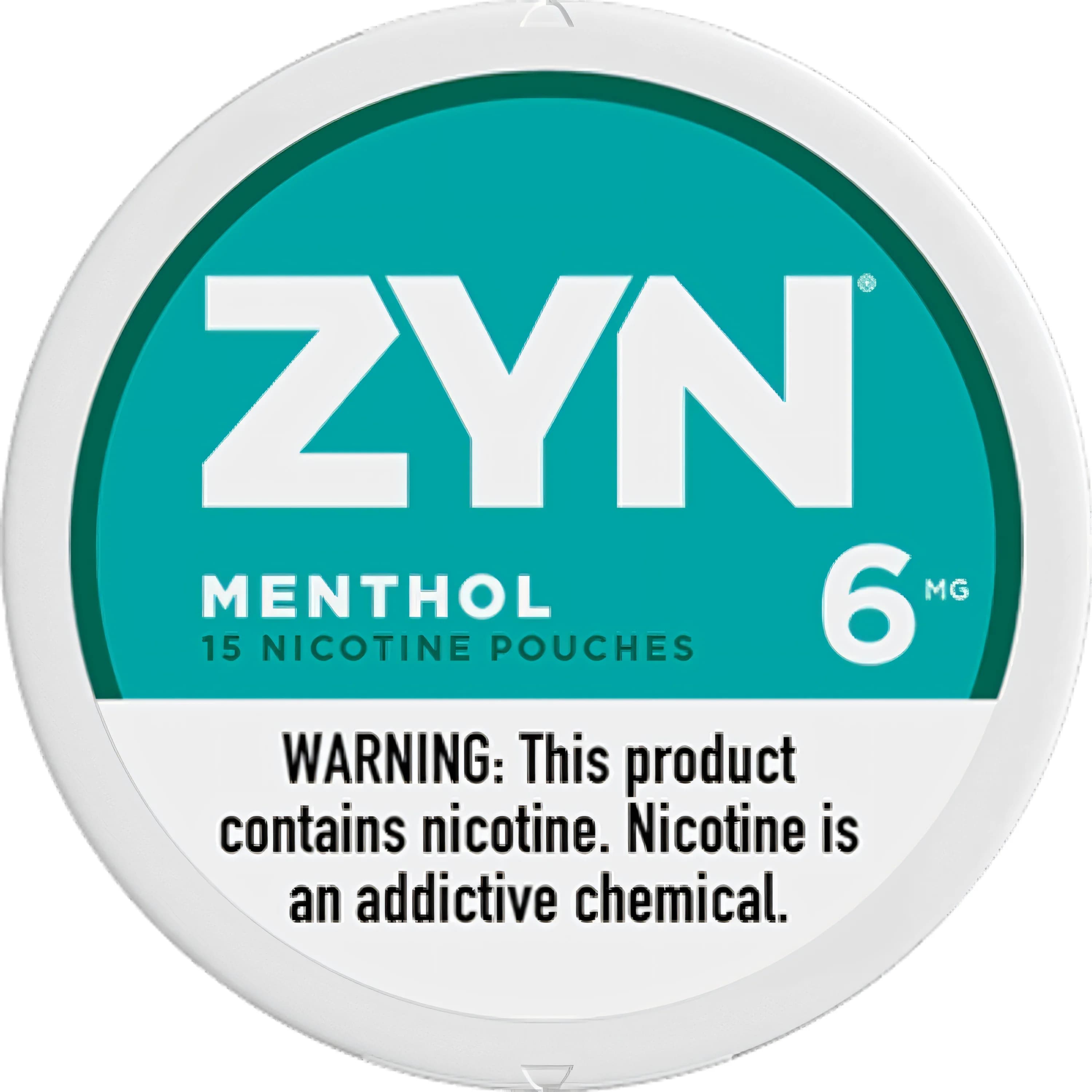 ZYN Menthol 6mg Nicotine pouches (5 cans)