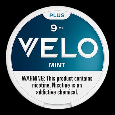 VELO Plus Mint 9mg Nicotine Pouches - 5 Cans