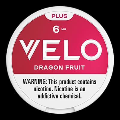 VELO Plus Dragon Fruit 6mg Nicotine Pouches - 5 Cans