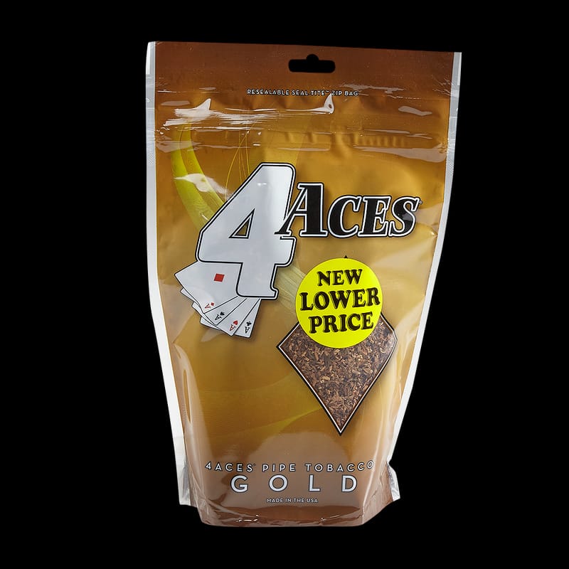 4 Aces Gold Pipe Tobacco - 16 oz (1 lb)