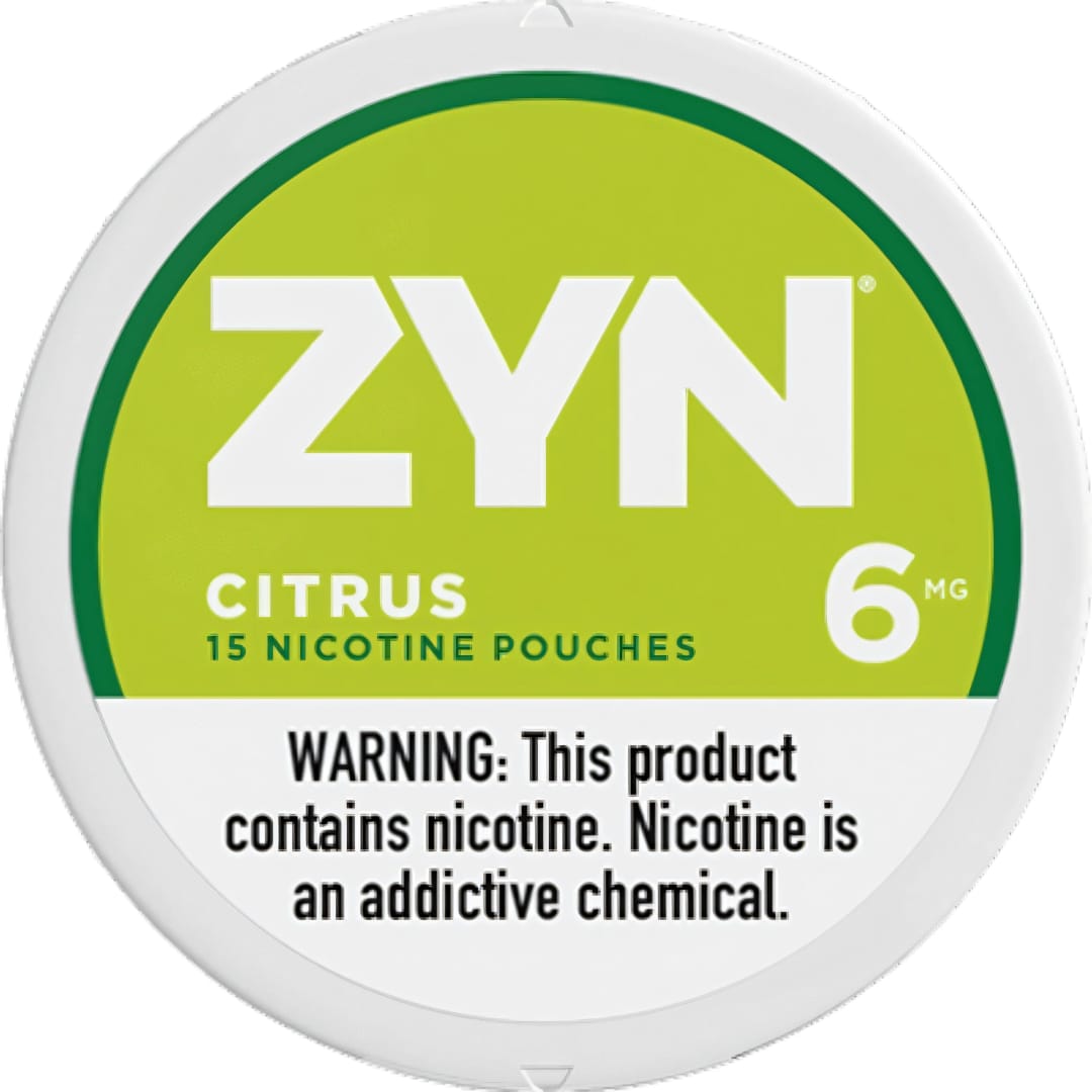 ZYN Citrus 6mg Nicotine pouches (5 cans)