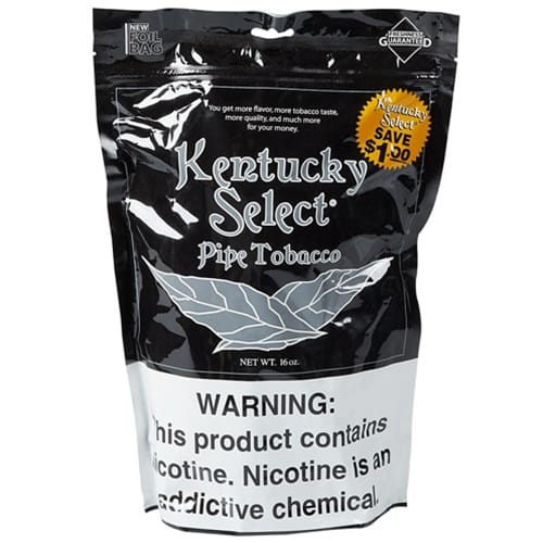 Kentucky Select Silver Ultra Light Pipe Tobacco (16 oz. Bag)
