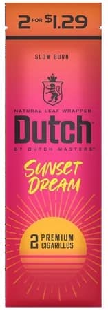 Dutch Masters Foil Sunset Dream Save on 2 Cigarillos (30 Packs of 2)