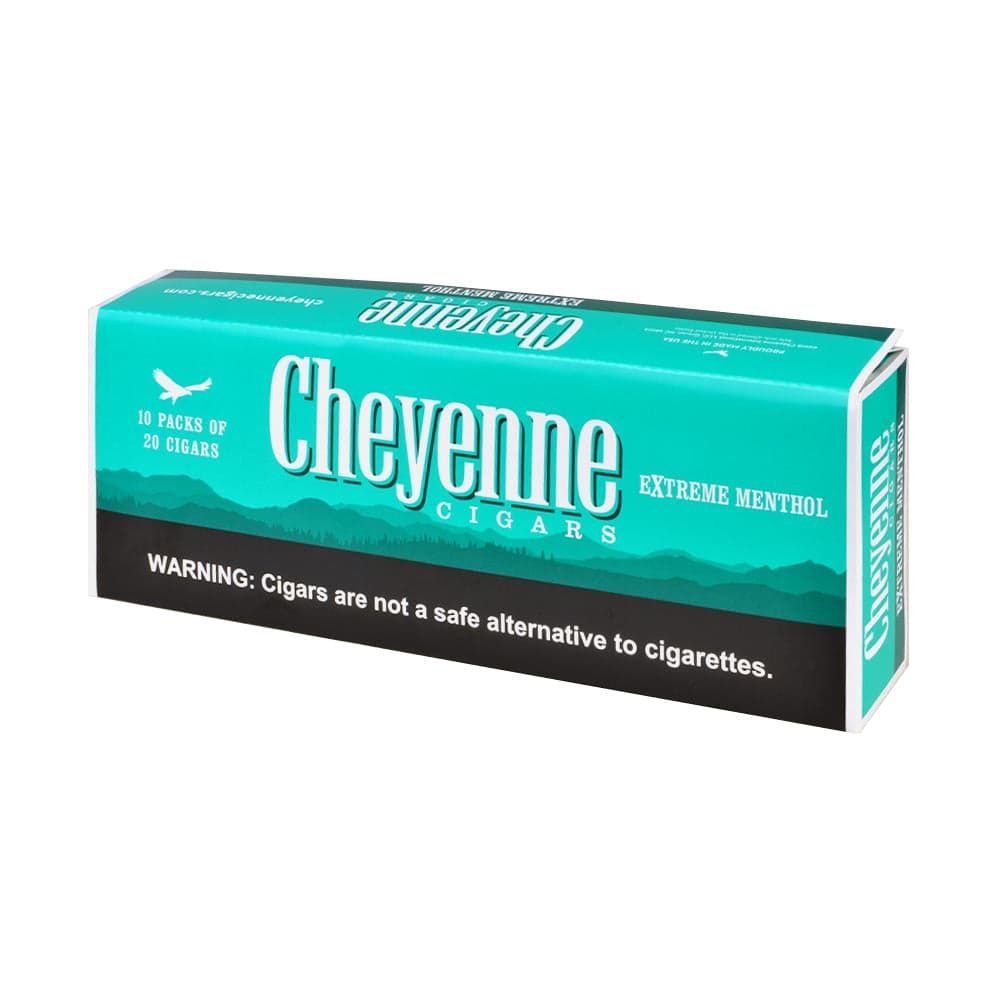Cheyenne Extreme Menthol Filtered Cigars 10 Packs of 20