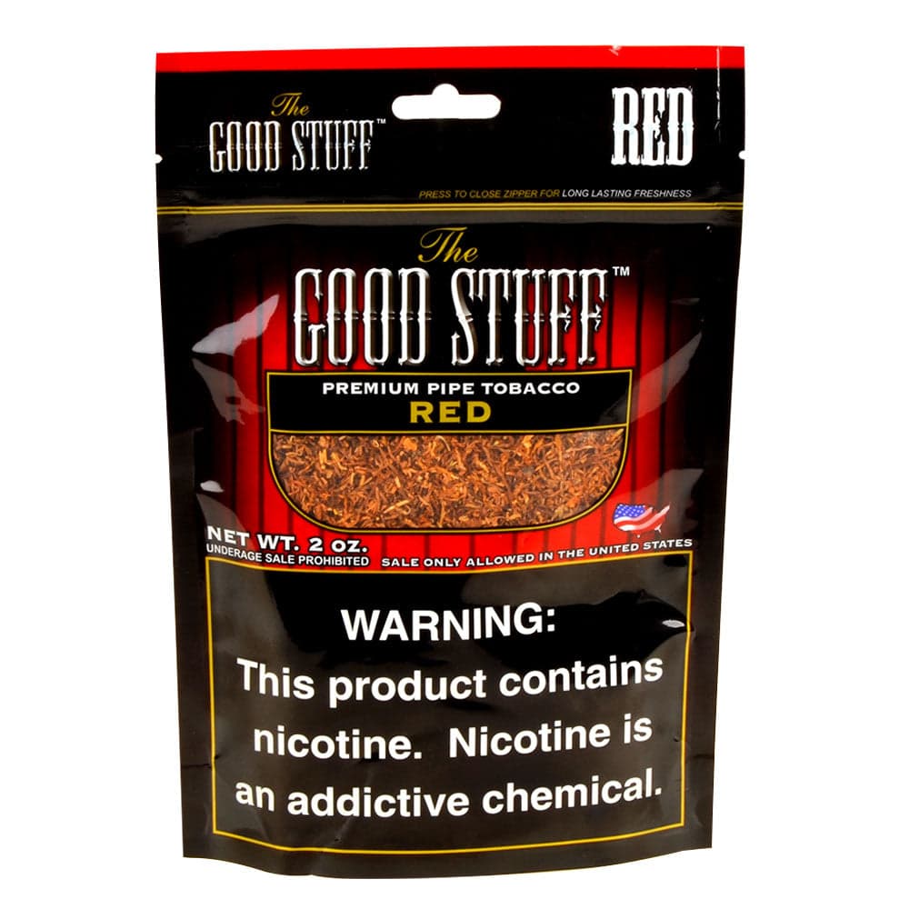 Good Stuff Red Pipe Tobacco 2 oz. Bag