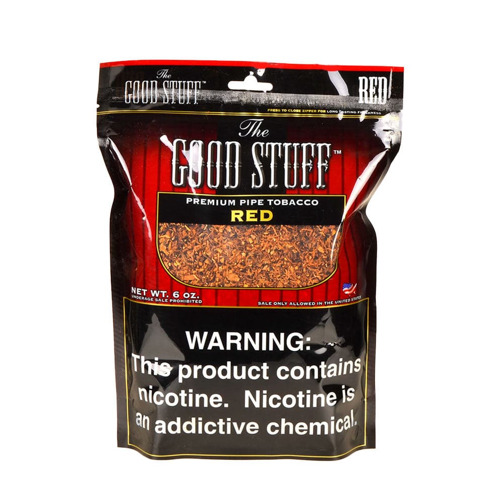 Good Stuff Red Pipe Tobacco 6 oz. Bag
