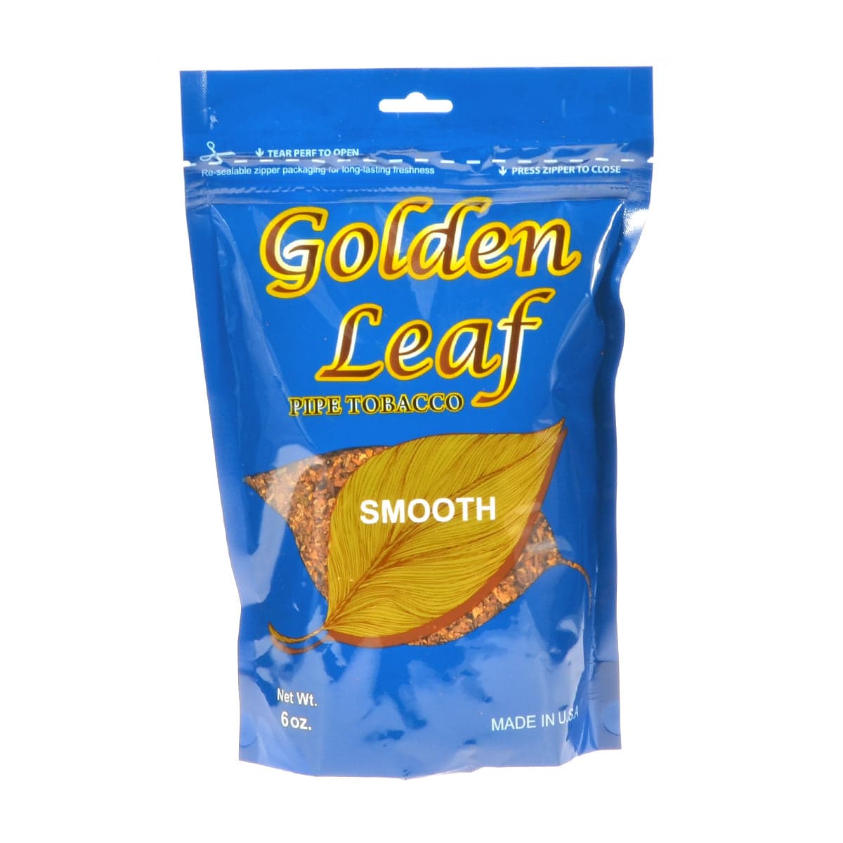 Golden Leaf Smooth Pipe Tobacco 6 oz. Bag