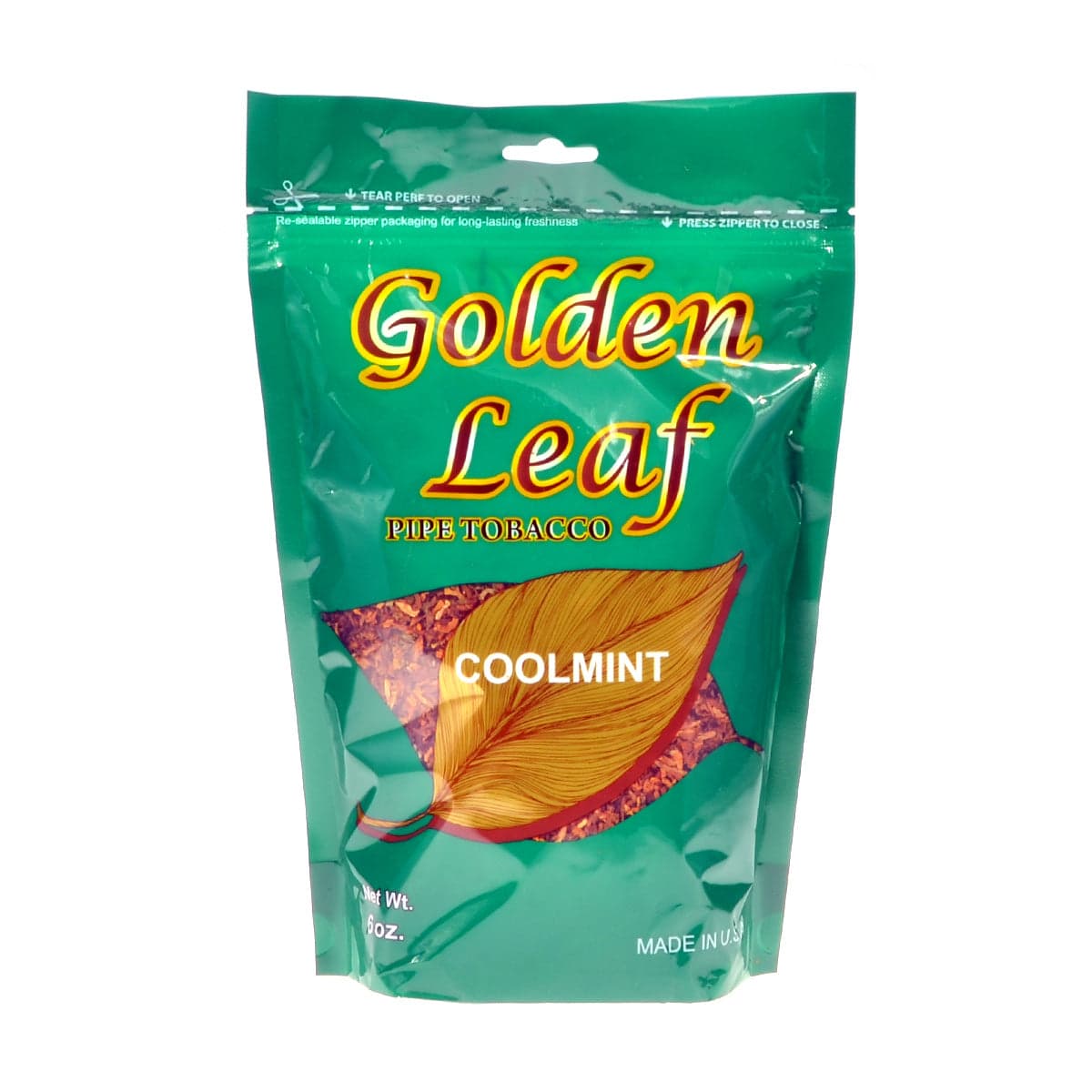 Golden Leaf Cool Mint Pipe Tobacco 6 oz. Bag