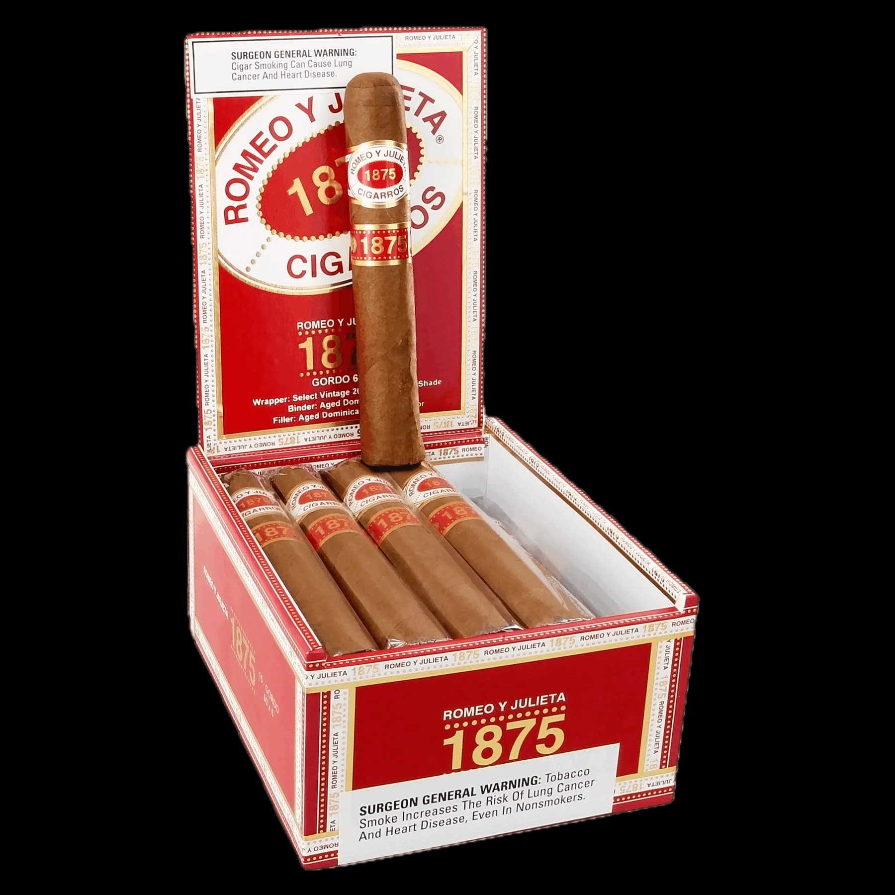 1875 Romeo y Julieta Gordo 15