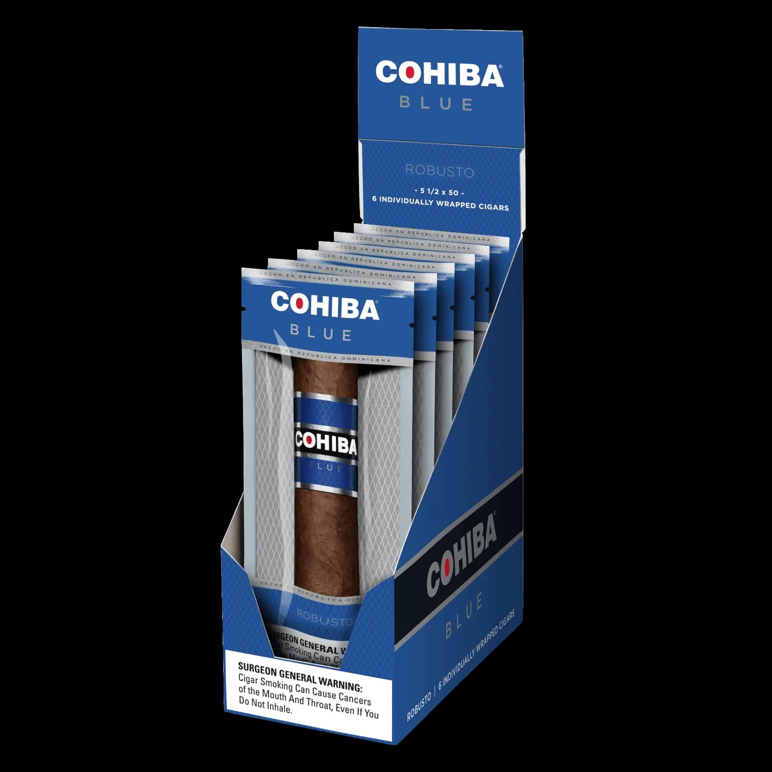 Cohiba Blue Fresh Robusto (6 Individually Wrapped Cigars)