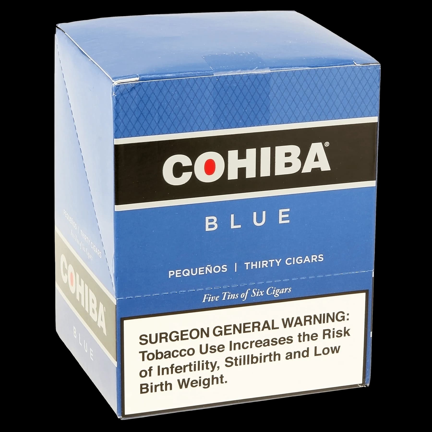 Cohiba Blue Pequenos (5 Tins of 6, 30 Cigars Total)