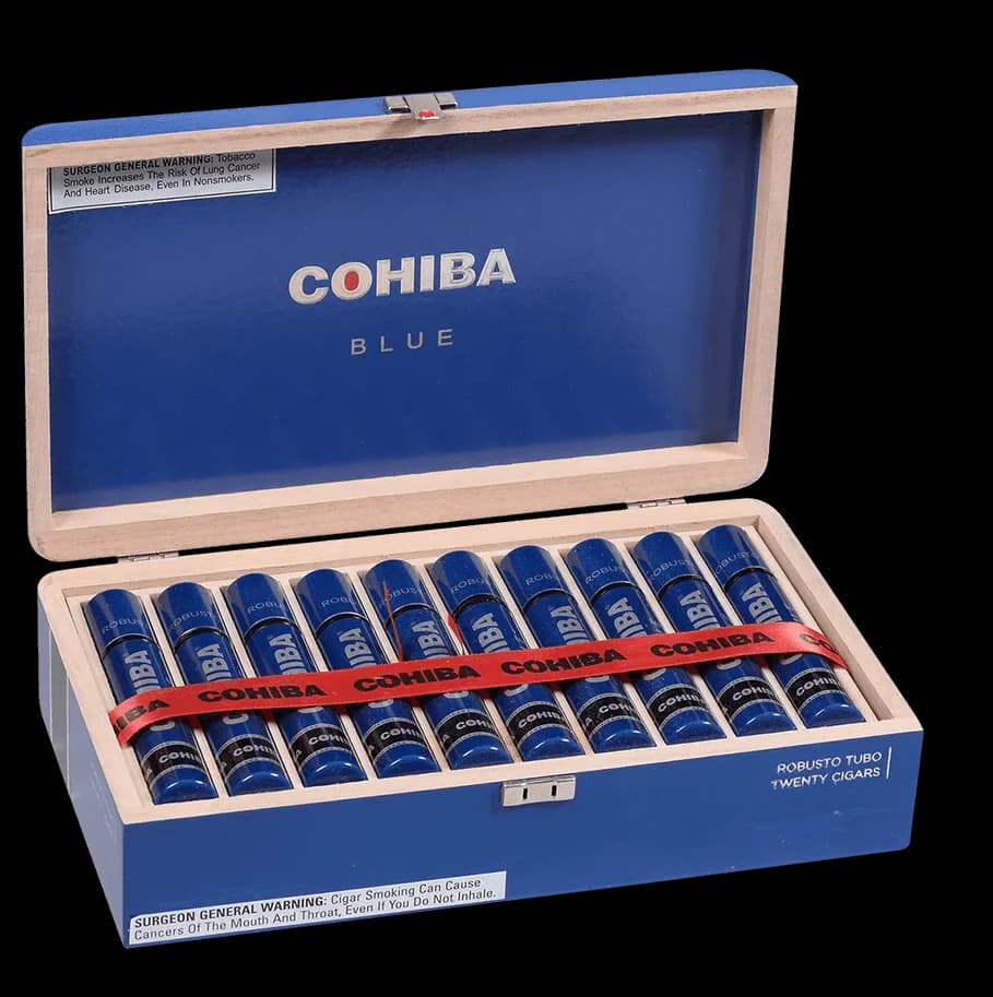 Cohiba Blue Robusto Tubo 20-Cigar Box