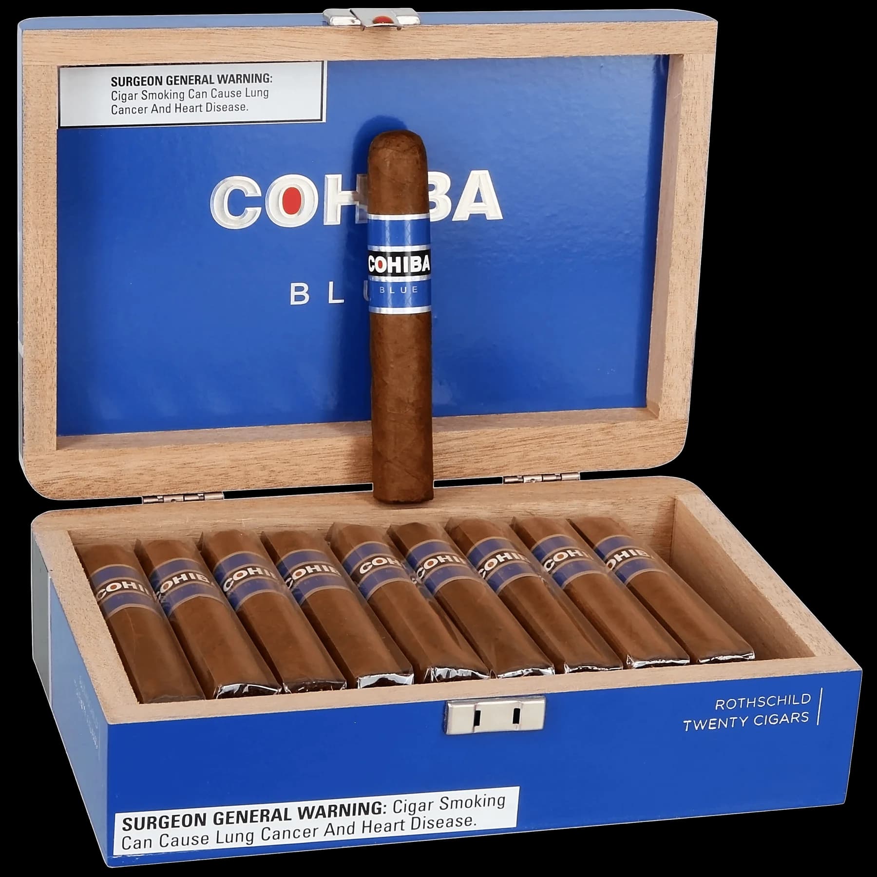 Cohiba Blue Rothschild Cigars (Box of 20)