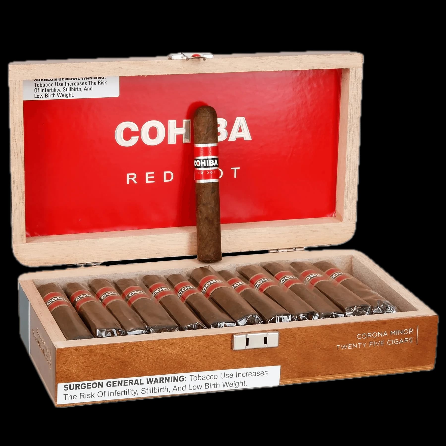 Cohiba Corona Minor Red Dot 25-Cigar Box