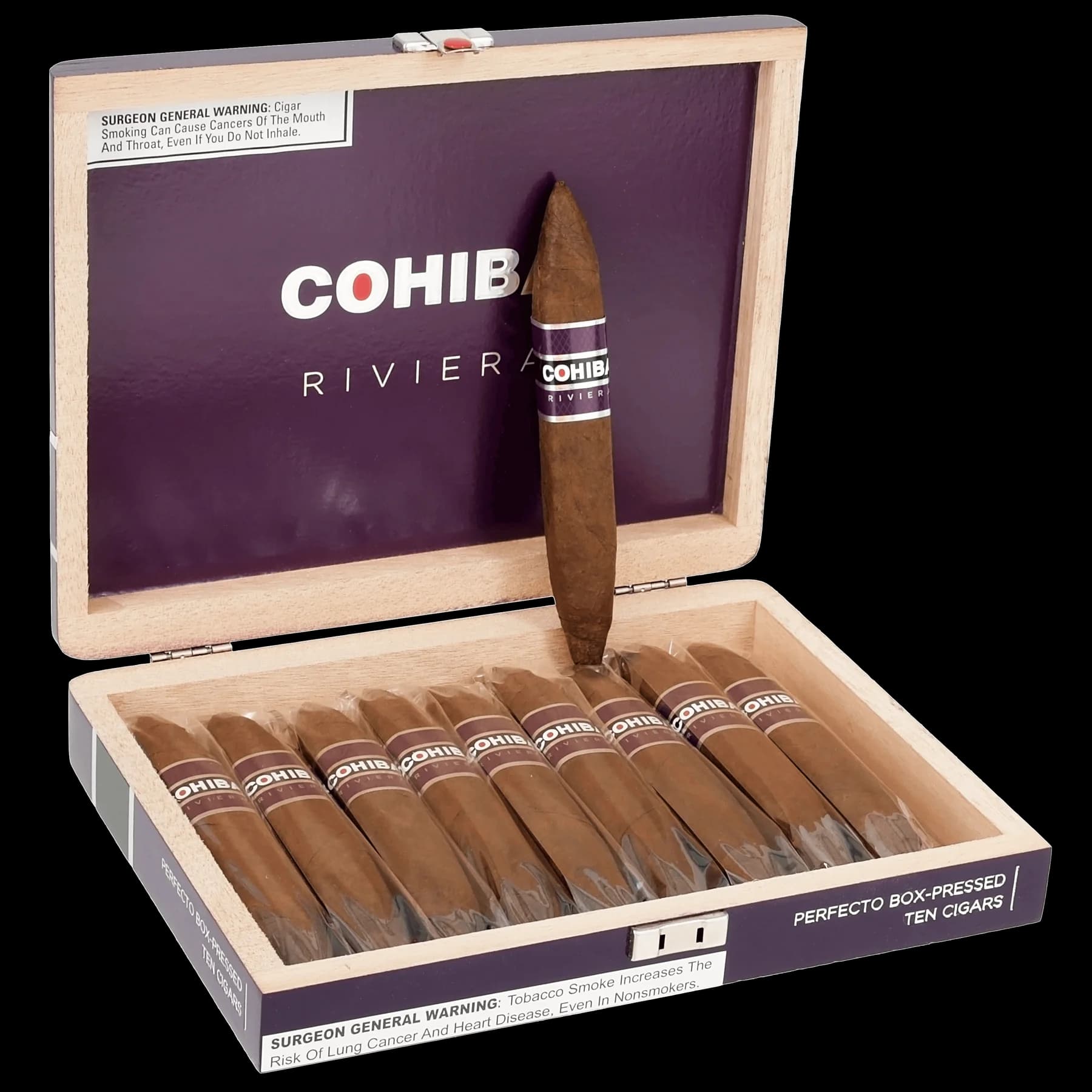 Cohiba Riviera Perfecto 10-Cigar Box