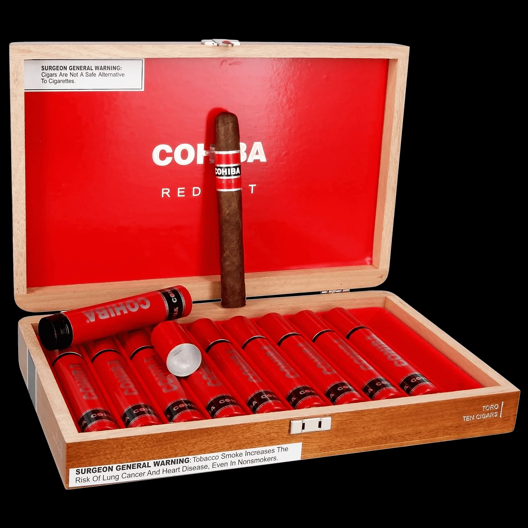 Cohiba Red Dot Toro Tube 10-Pack