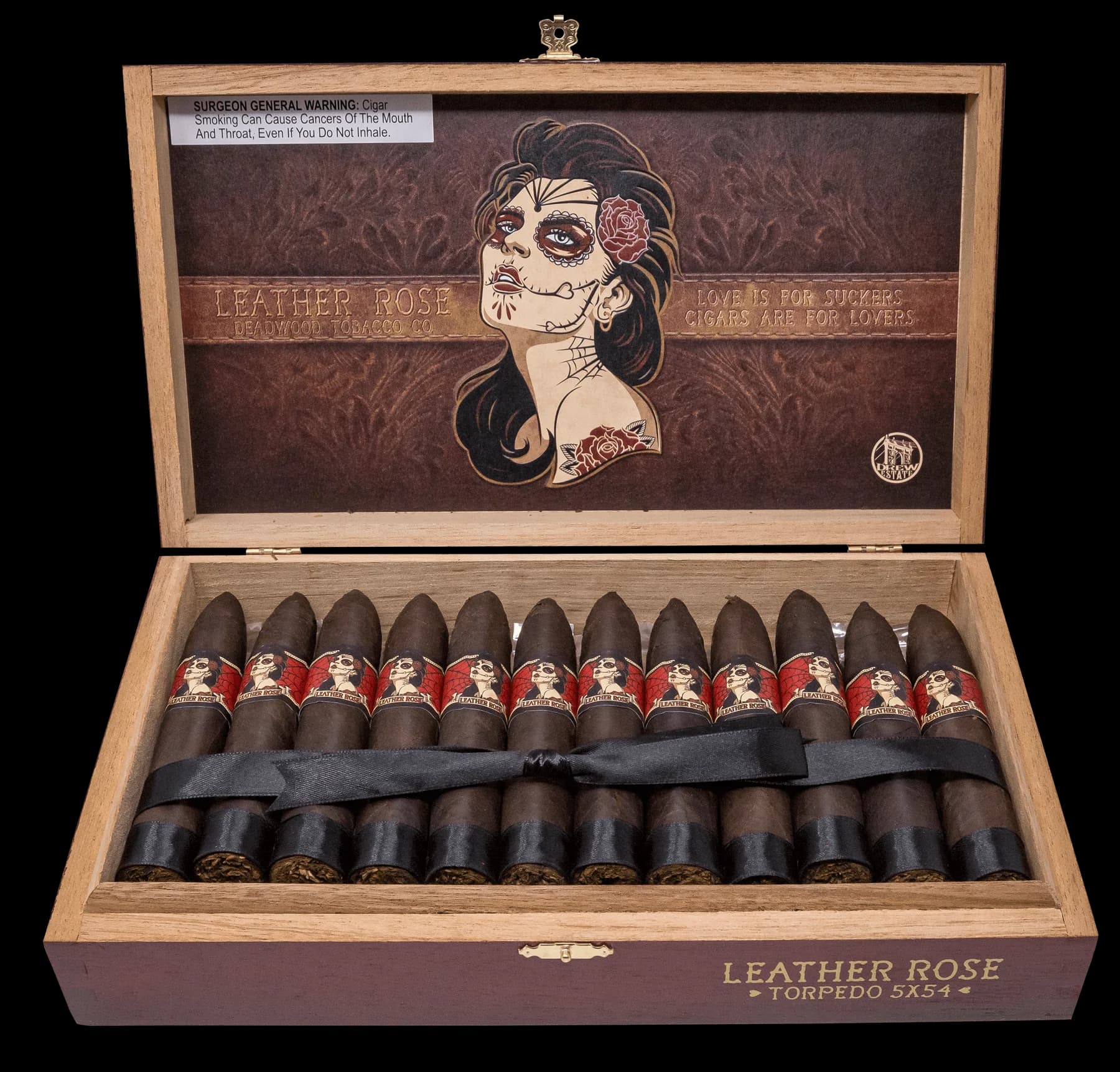 Deadwood Leather Rose 24