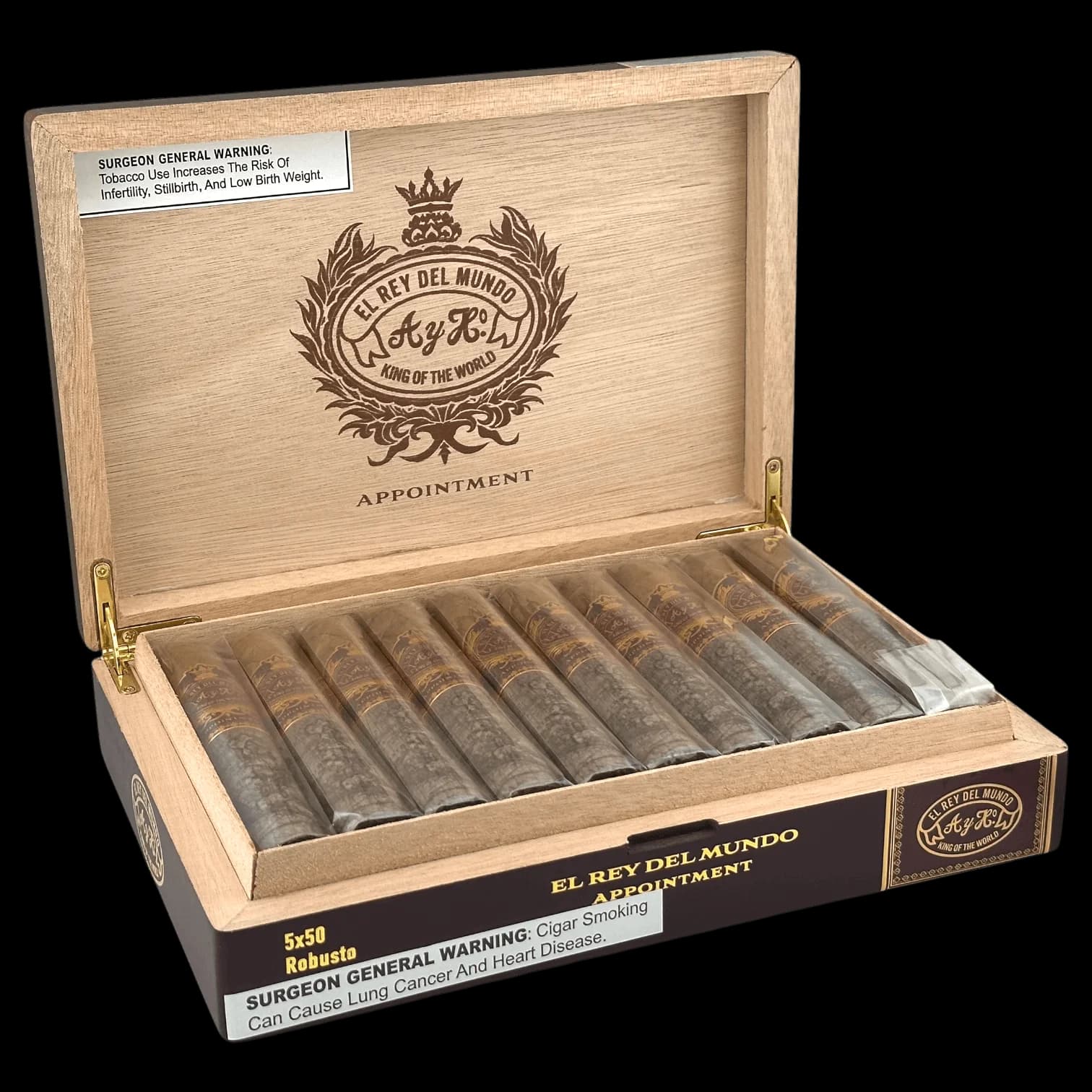 El Rey Del Mundo Appointment Robusto 20