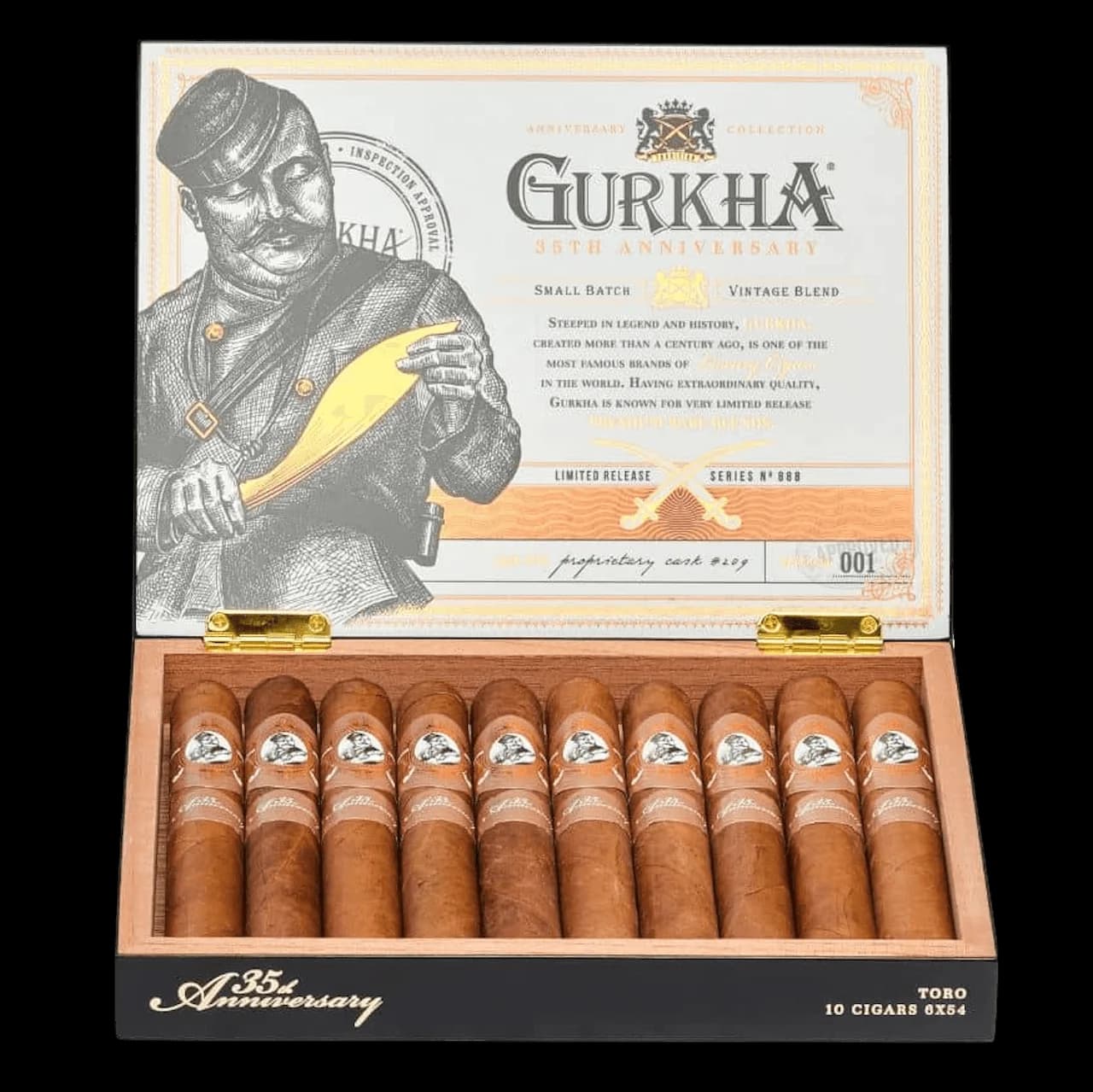 Gurkha 35th Anniversary Toro 10