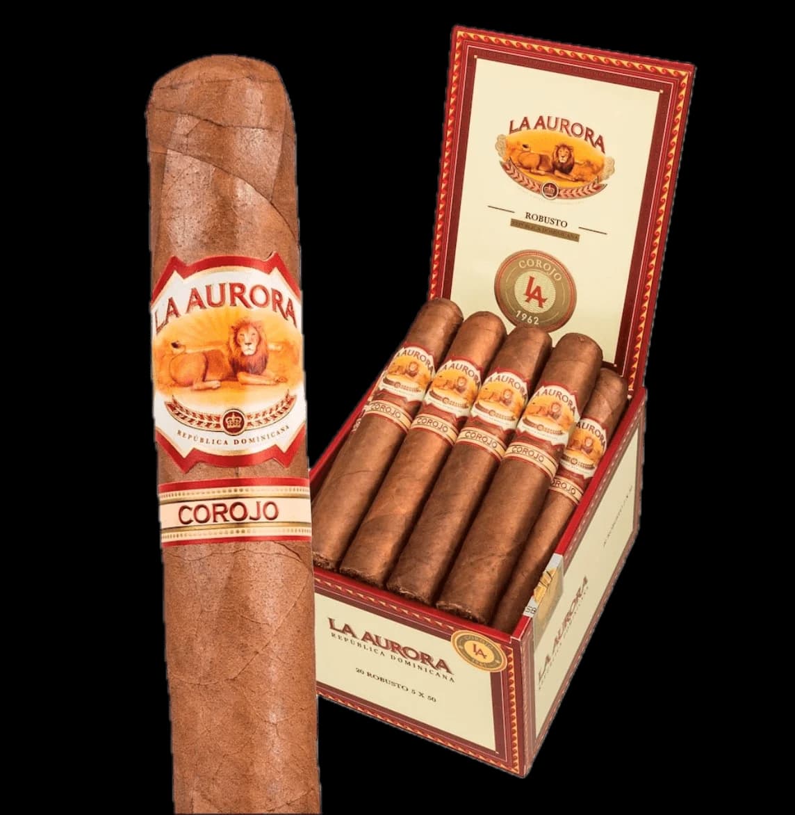 La Aurora 1962 Robusto Corojo 20
