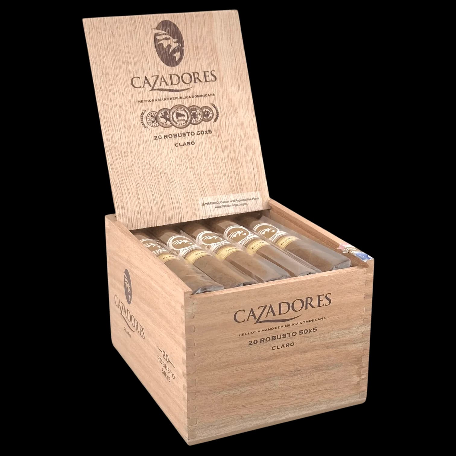La Aurora Cazadores Robusto Claro 20