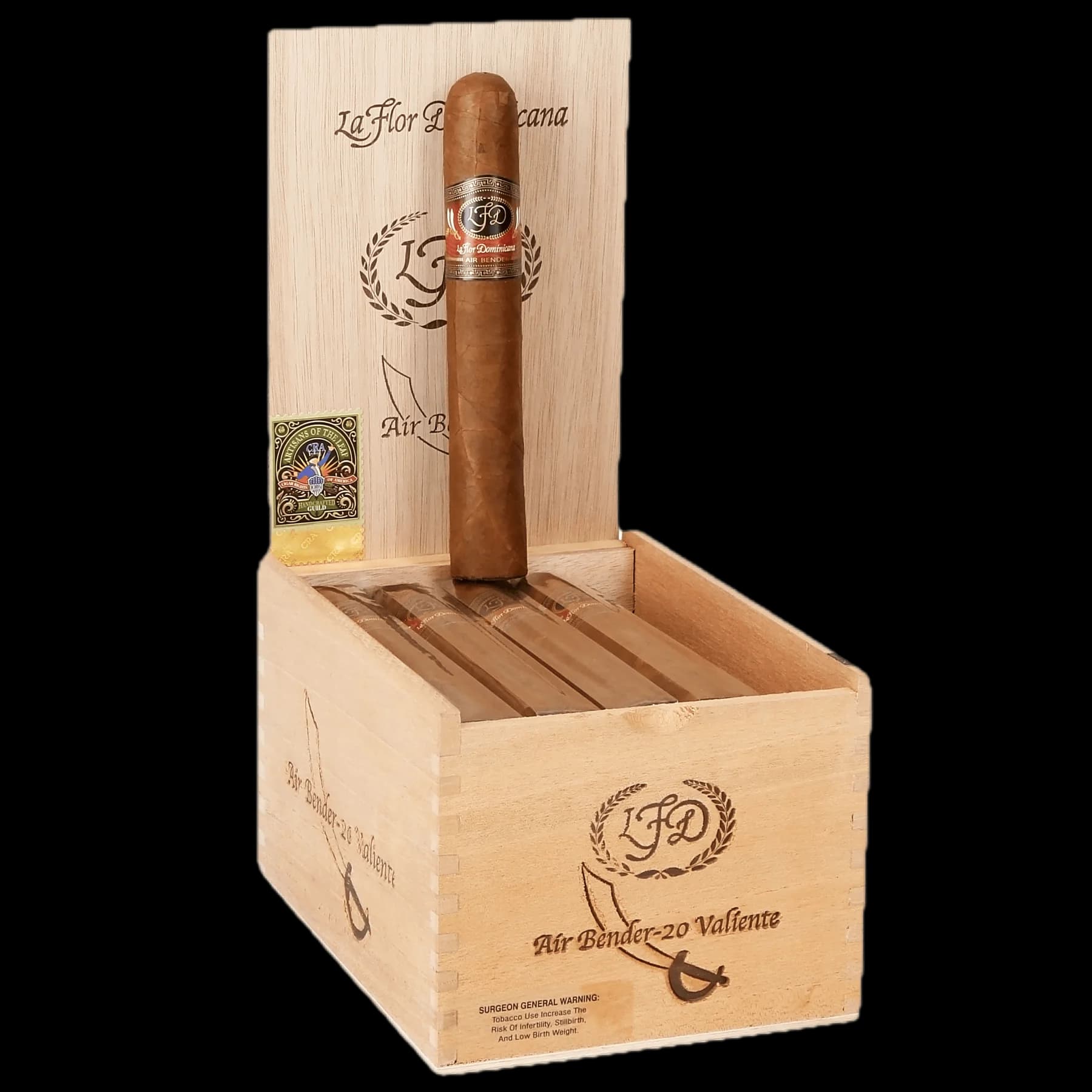La Flor Dominicana Air Bender Valiente - Box of 20