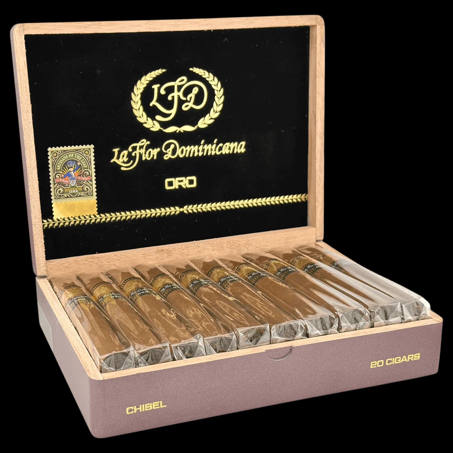 La Flor Dominicana Oro Chisel 20