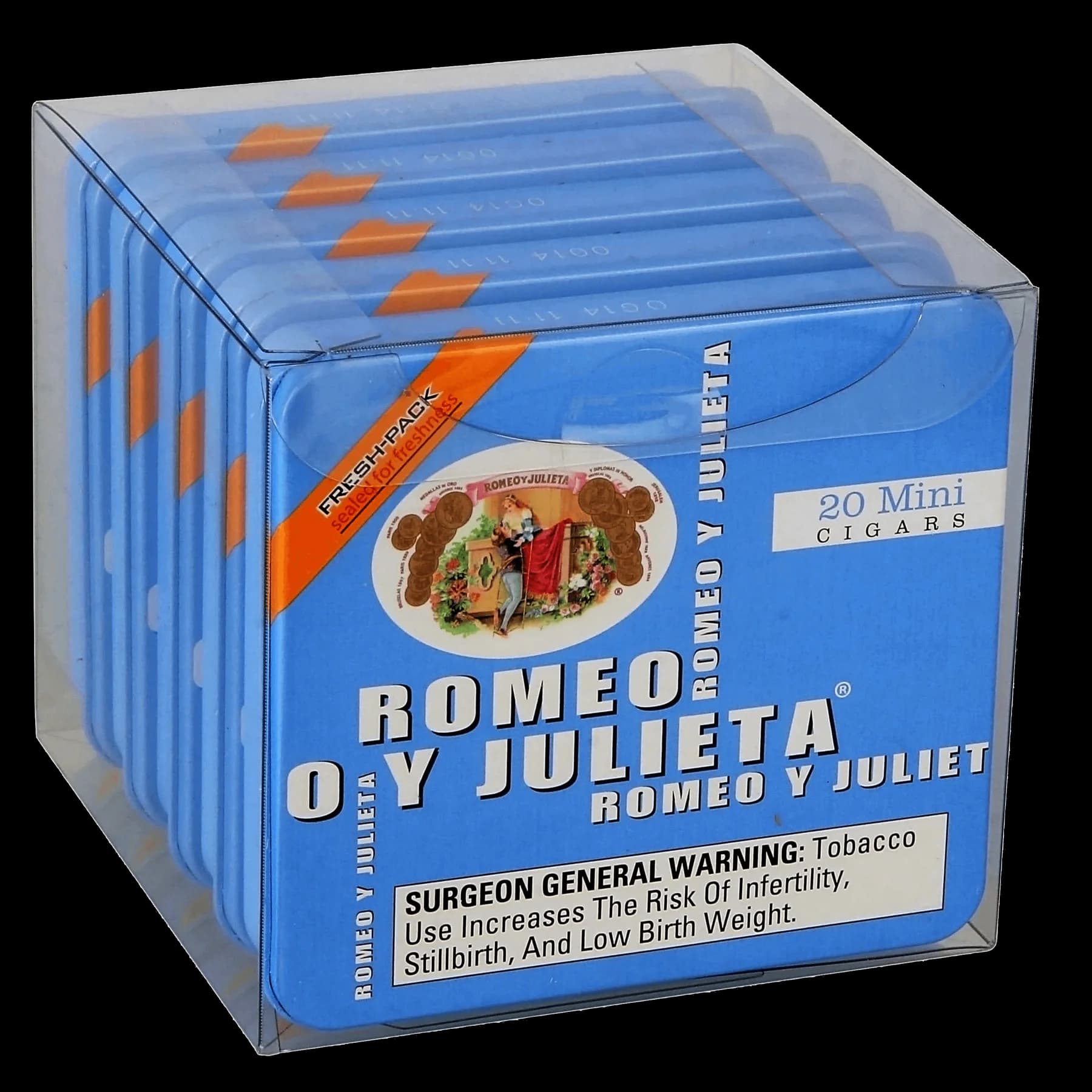 Romeo Y Julieta Mini Blue 5/20,100