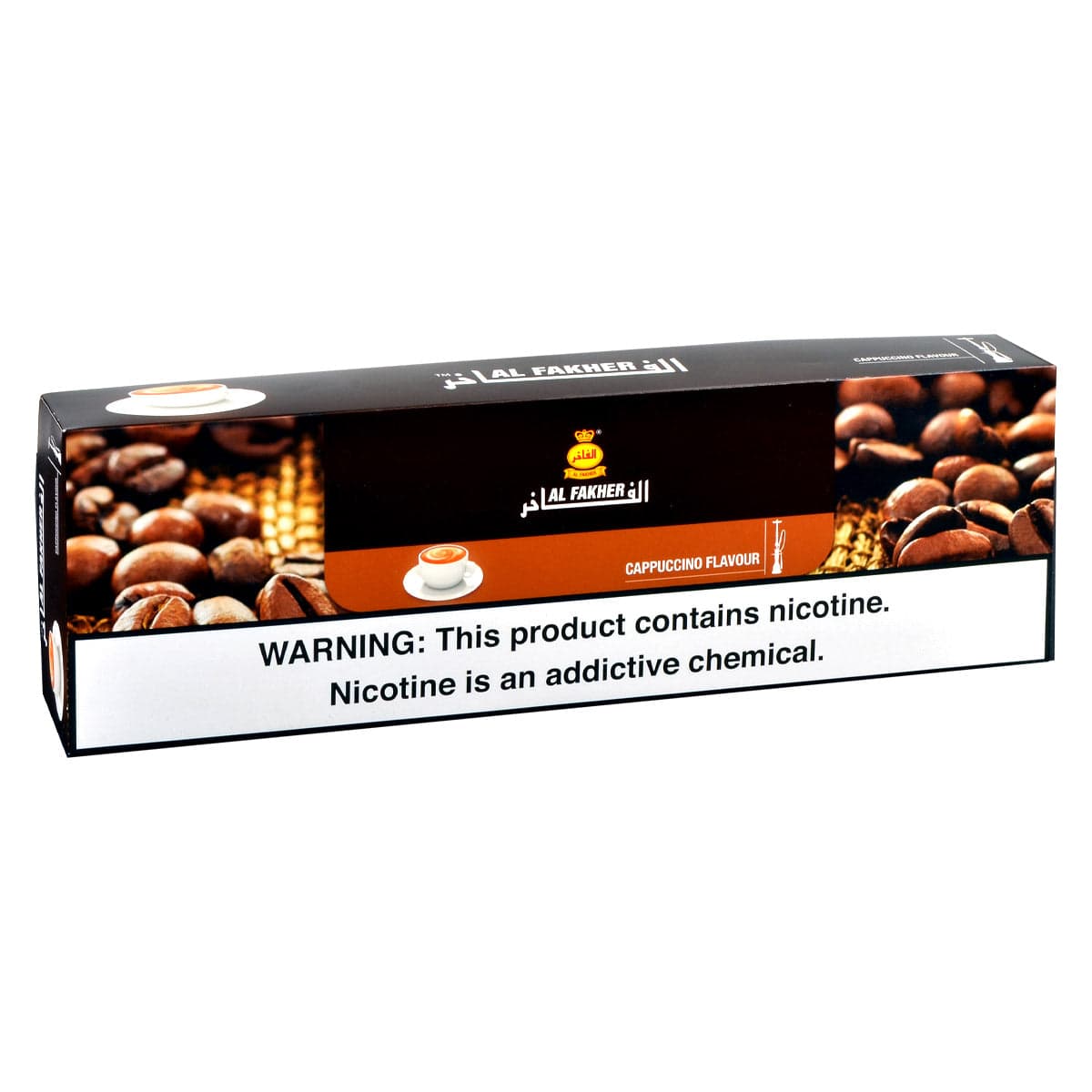 Al Fakher Cappuccino Hookah Shisha 10 Packs of 50g