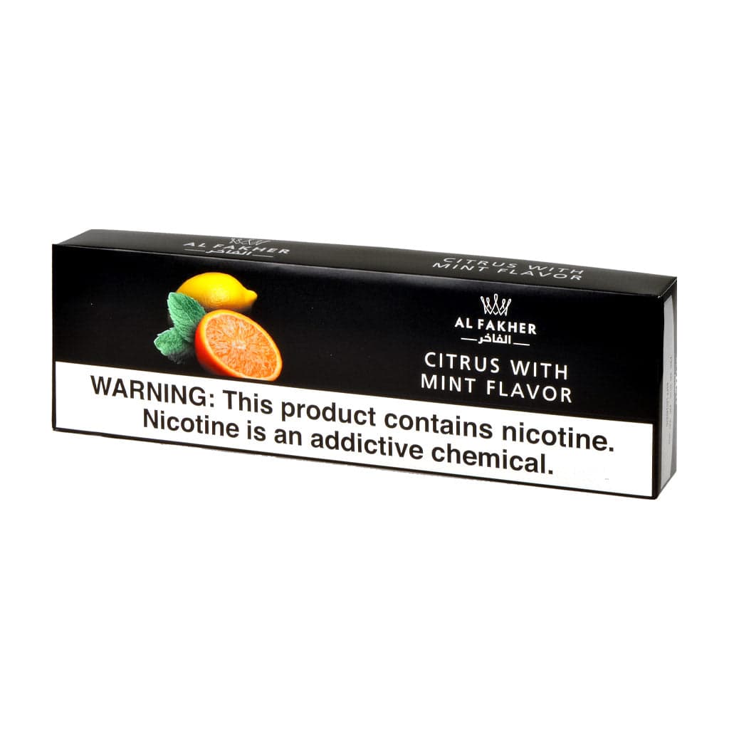 Al Fakher Citrus Mint Hookah Shisha 10 Packs of 50g