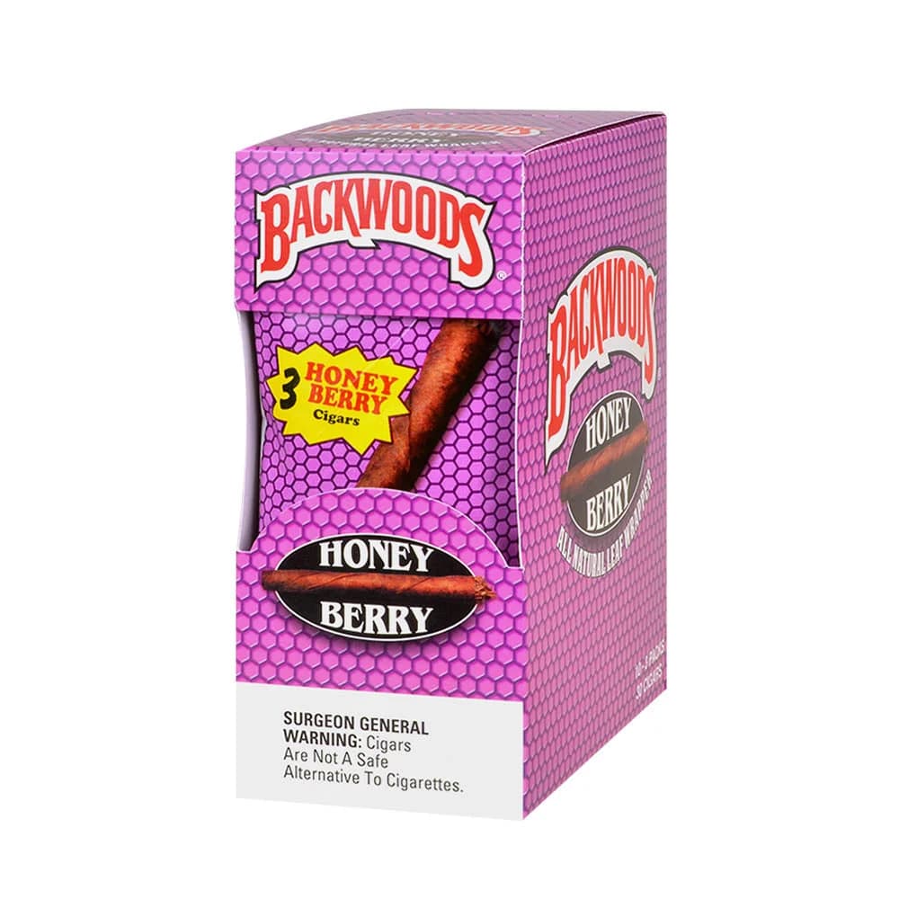 Backwoods - Honey Berry - 10 Packs of 3 (Total 30)