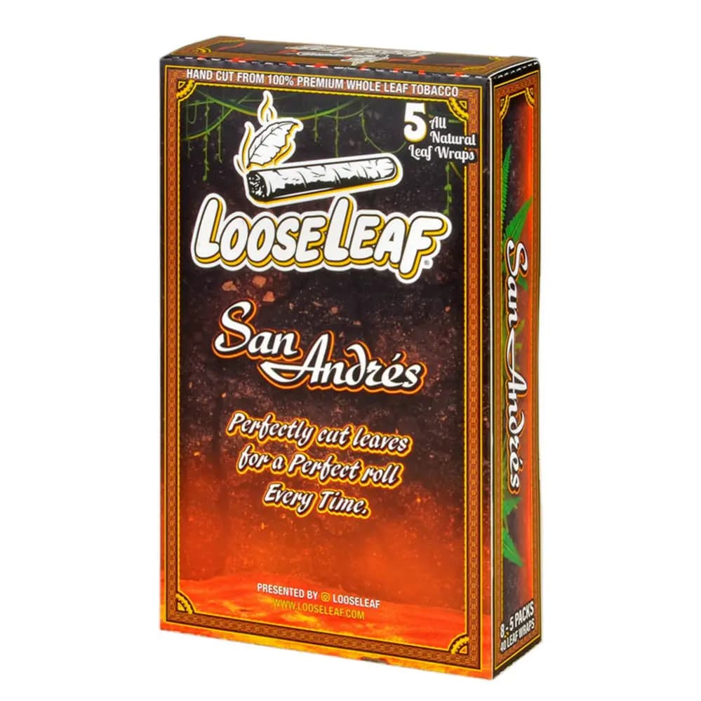 Loose Leaf San Andres wraps (8 Packs of 5)